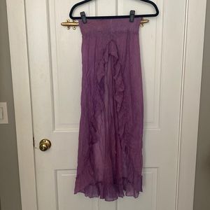 Purple beach cover up size S